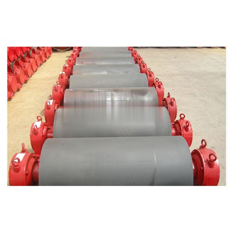 Conveyor Drum Head Pully / Rubber Lagging Conveyor Pulley Marketer ...